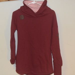 AK Salmon Sisters Lupine Hooded Tunic